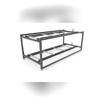 2-Shelf Shelving Unit