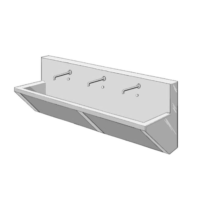 3-Station Surgical Sink