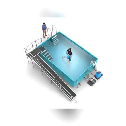 Above-Ground Rehabilitation Swimming Pool 1