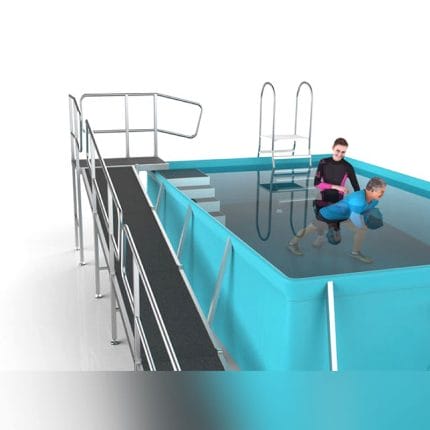 Above-Ground Rehabilitation Swimming Pool