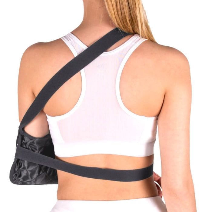 Arm Sling With Waist Support Strap 1