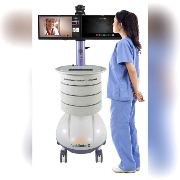 Battery-Powered Telemedicine Cart 4