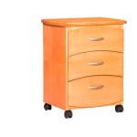 Bedside Cabinet On Casters 1