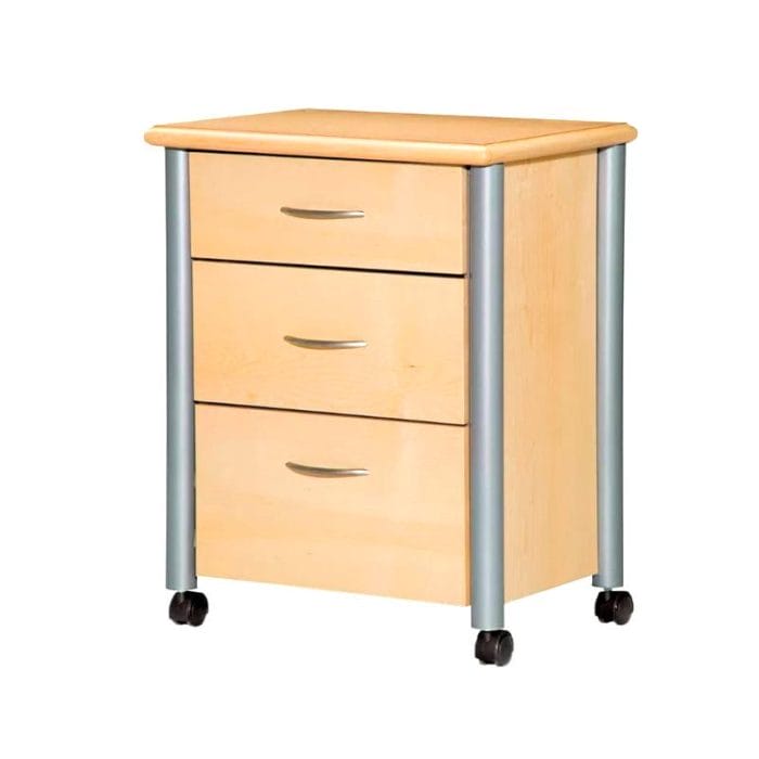 Bedside Cabinet On Casters