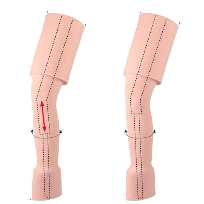 Calf Cosmetic Prosthesis Cover