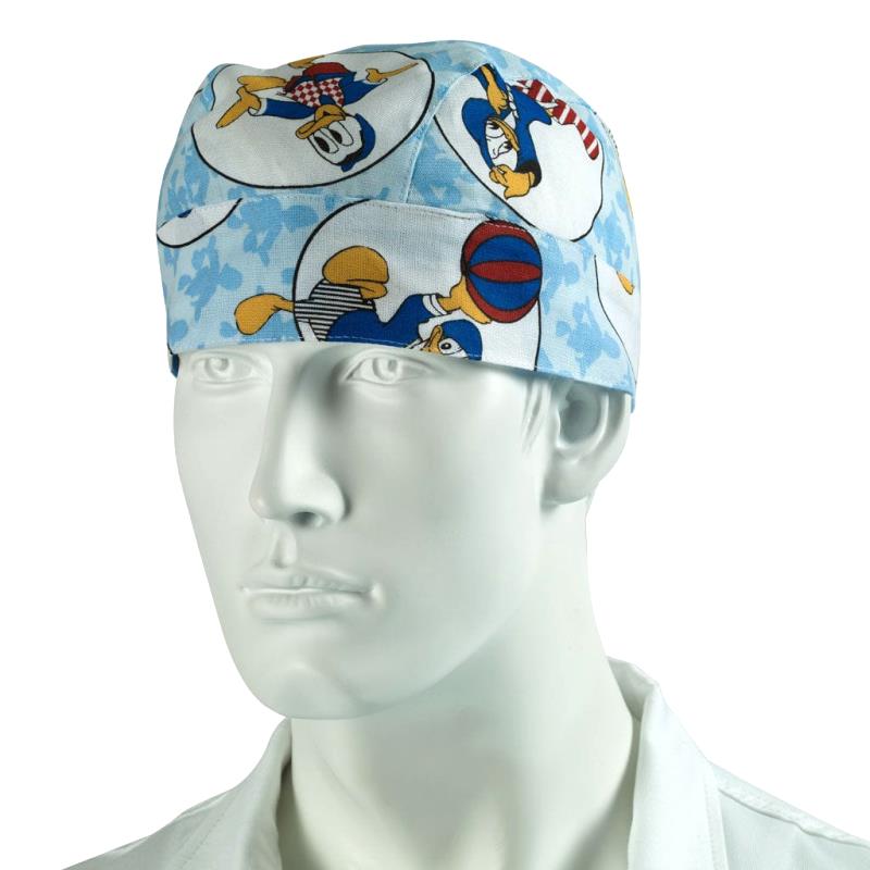 Close-Fitting Scrub Cap