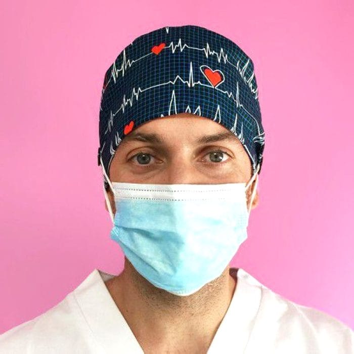 Close-Fitting Scrub Cap 2