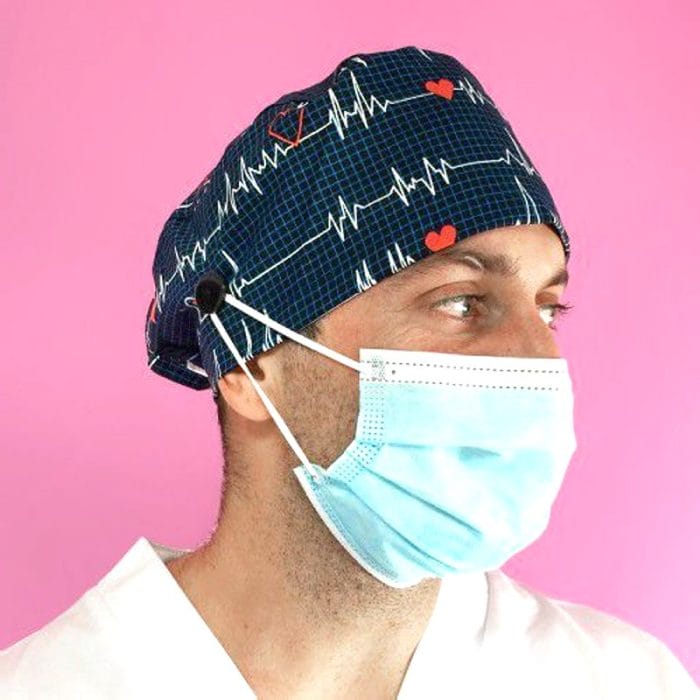 Close-Fitting Scrub Cap 3