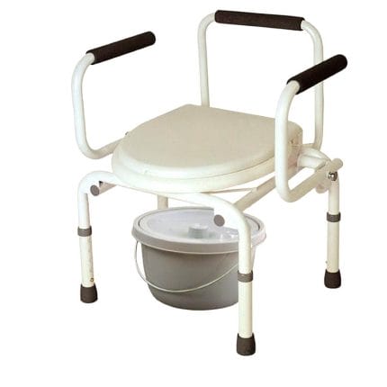 Commode Chair With Armrests