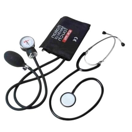 Cuff-Mounted Sphygmomanometer