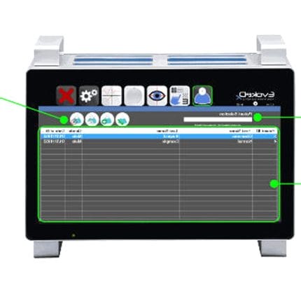 Electroretinograph With Evoked Potential Monitoring 1