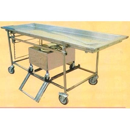 Embalming Workstation On Casters