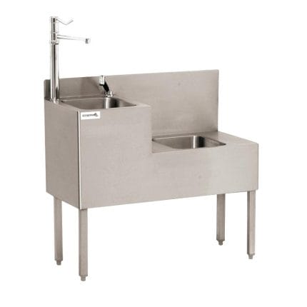 Floor-Mounted Mortuary Washing Unit