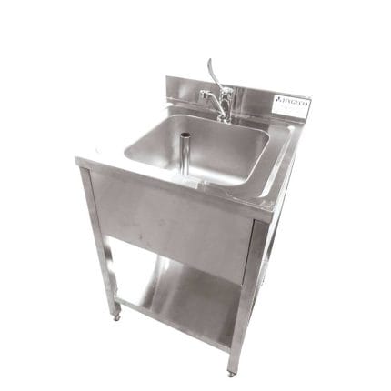 Floor-Mounted Mortuary Washing Unit