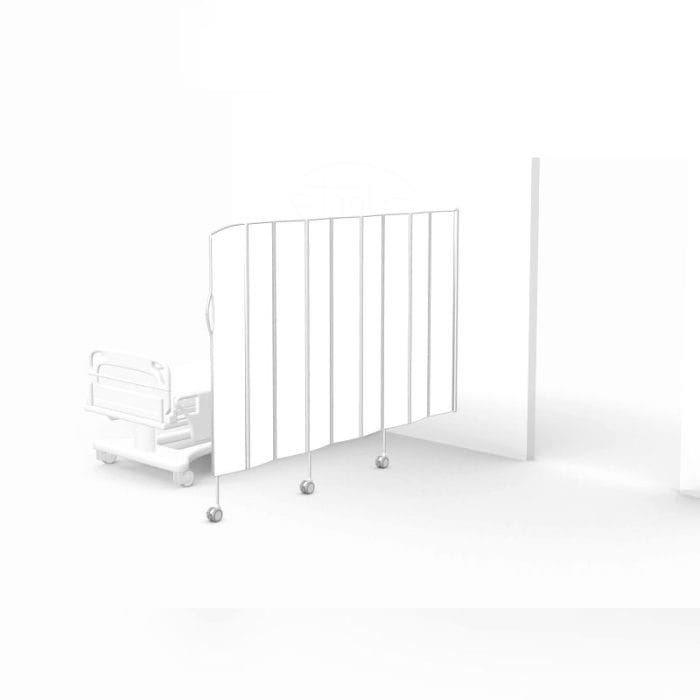 Folding Hospital Privacy Screen