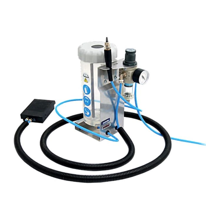 Foot-Operated Micro-Sandblaster