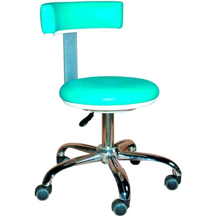 Height-Adjustable Doctor'S Chair