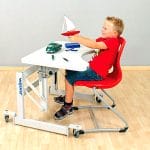 Height-Adjustable Ergotherapy Table