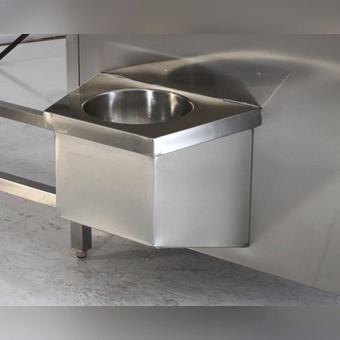 Height-Adjustable Mortuary Washing Unit 2