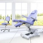 Height-Adjustable Pedicure Chair