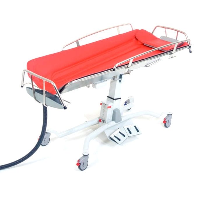 Height-Adjustable Shower Trolley 5