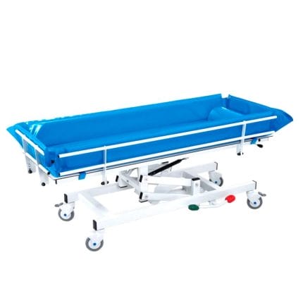 Height-Adjustable Shower Trolley