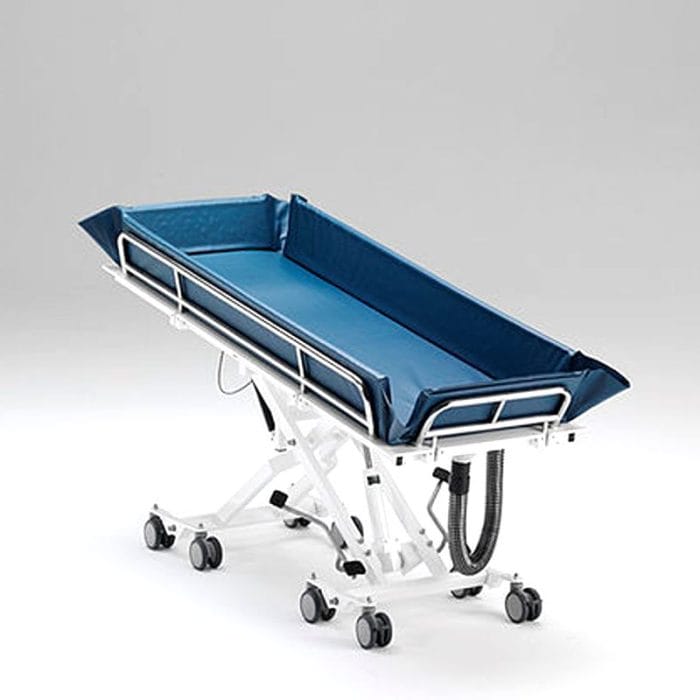 Height-Adjustable Shower Trolley