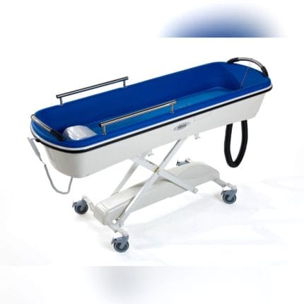 Height-Adjustable Shower Trolley