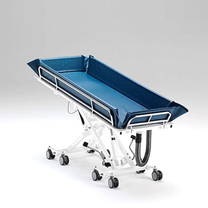 Height-Adjustable Shower Trolley