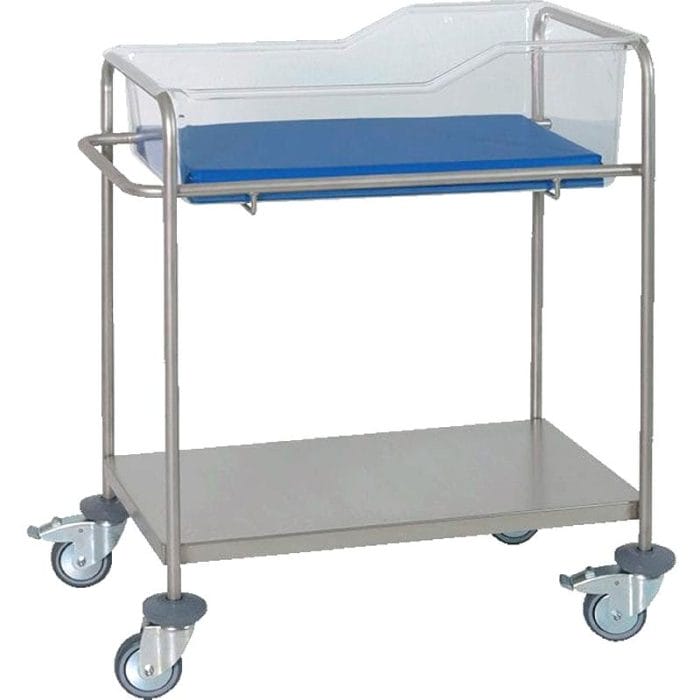 Hospital Bassinet On Casters