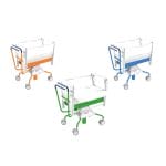 Hospital Bassinet On Casters 3