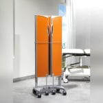 Hospital Screen On Casters 7