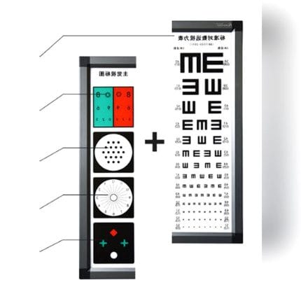 Illuminated Eye Chart 1