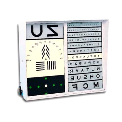 Illuminated Eye Chart