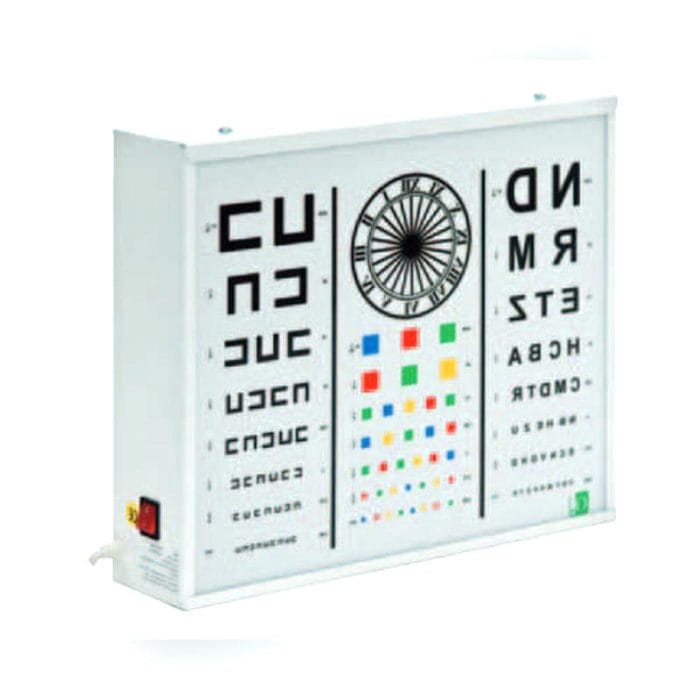 Illuminated Eye Chart 1