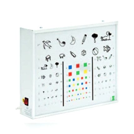 Illuminated Eye Chart