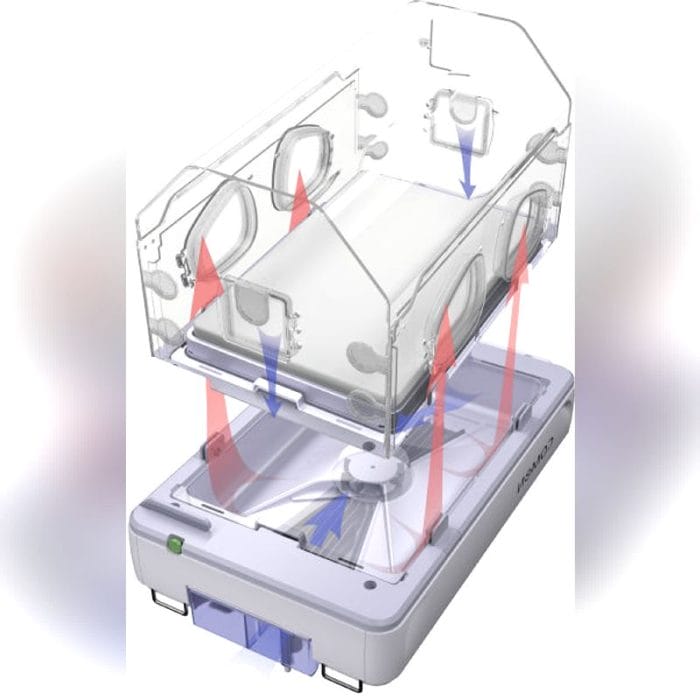 Infant Incubator On Casters 2