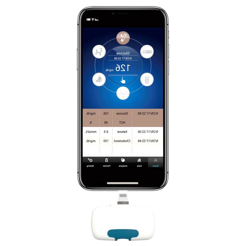 Ios-Equipped Blood Glucose Monitor 1