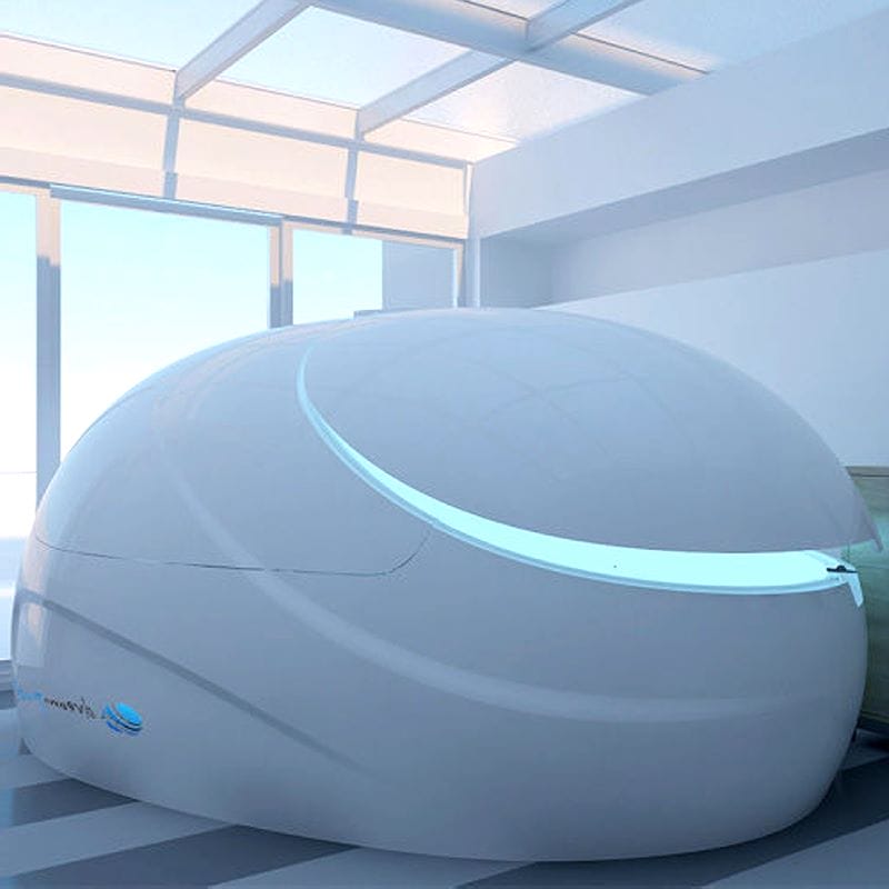 Isolation Tank With Chromotherapy Lamps 1