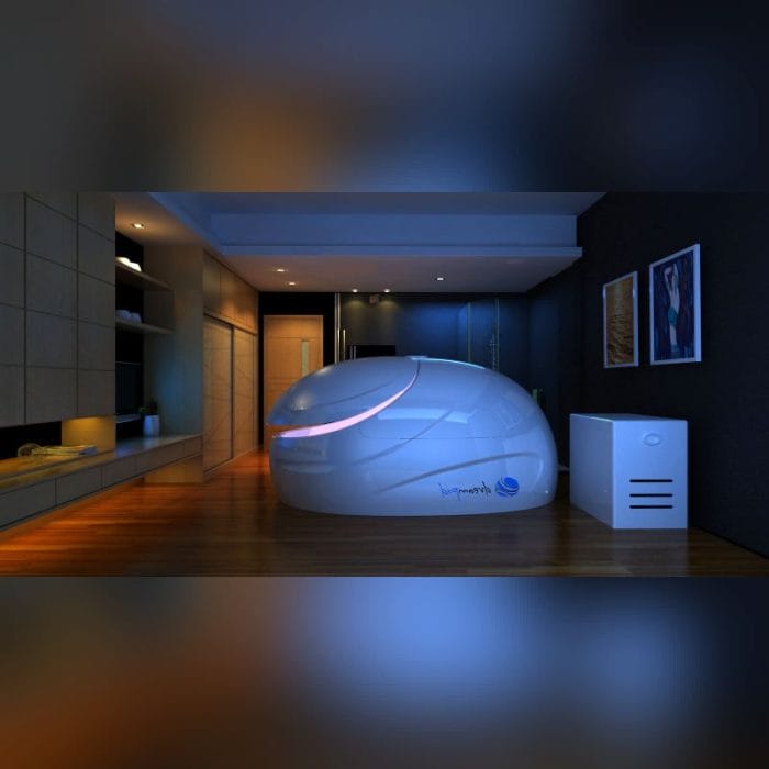 Isolation Tank With Chromotherapy Lamps 4