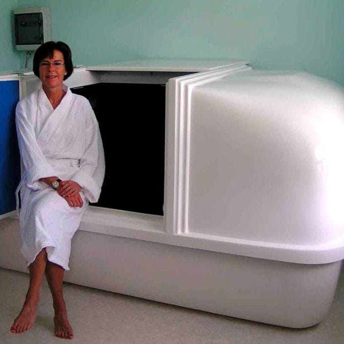 Isolation Tank With Sonotherapy Speakers