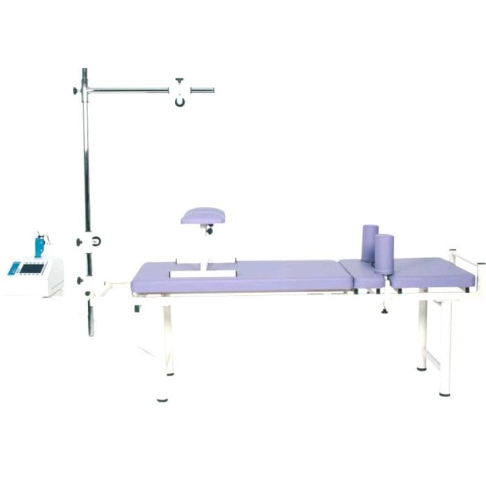 Lumbar And Cervical Traction Table