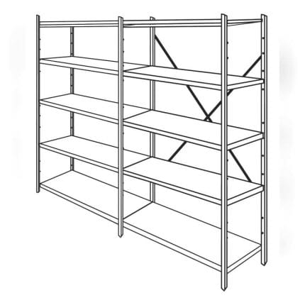 Modular Shelving Unit 1