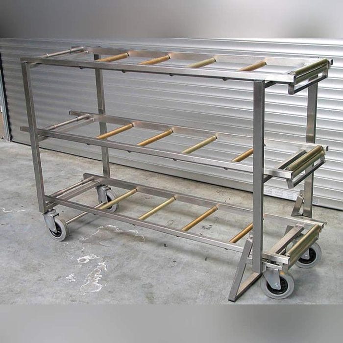 Mortuary Shelving Unit 1