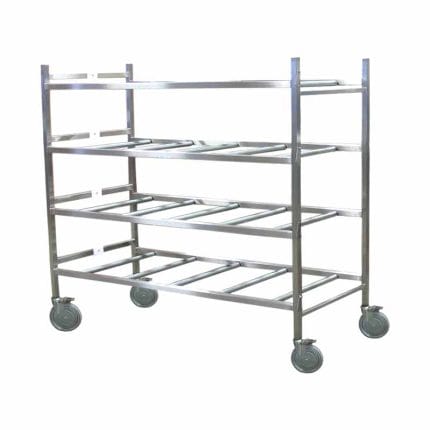 Mortuary Stretcher Storage Rack