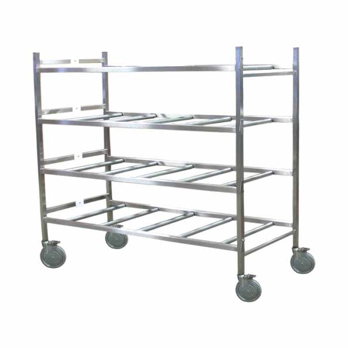 Mortuary Stretcher Storage Rack