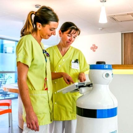 Nursing Home Telepresence Robot