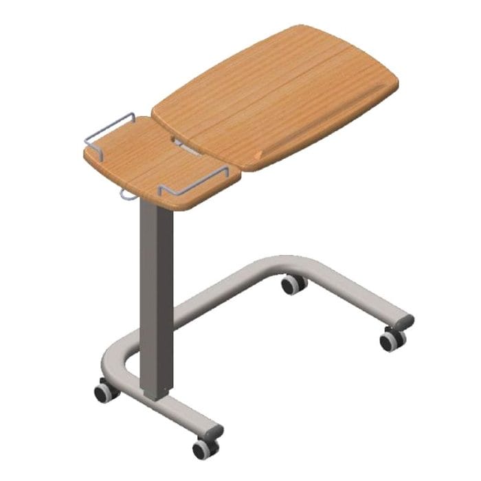 Overbed Table On Casters 2