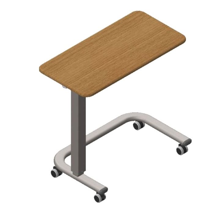 Overbed Table On Casters