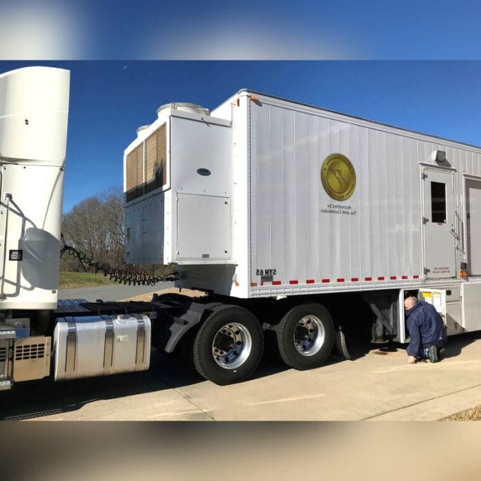 Pet/Ct Scan Mobile Radiology Room 4